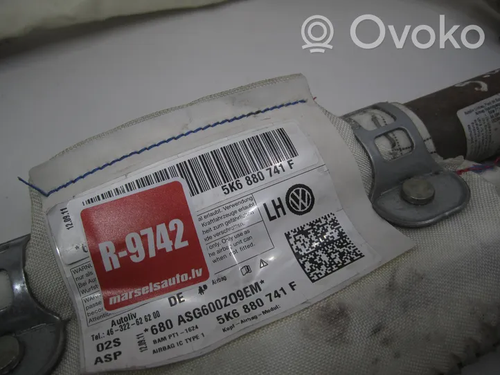 Volkswagen Golf VI Airbag da tetto 5K6880741F