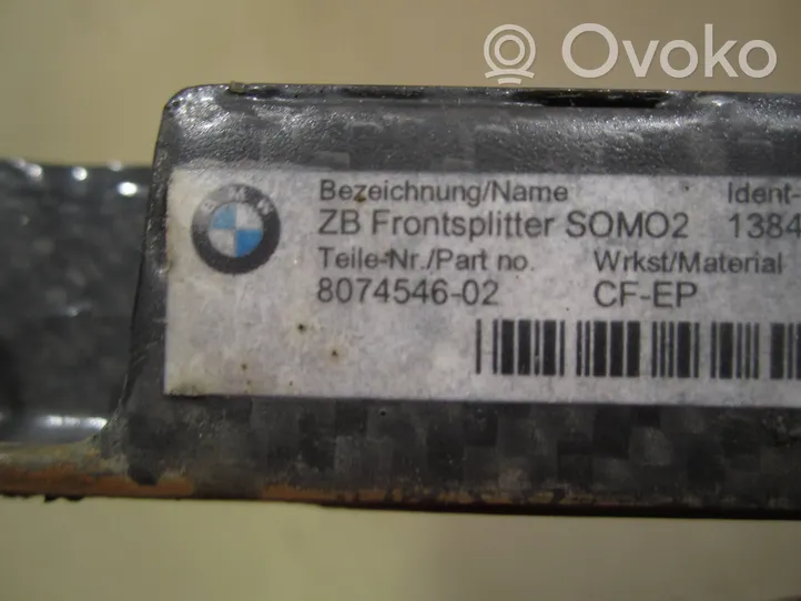 BMW M4 F82 F83 Apatinė bamperio dalis (lūpa) 8074546