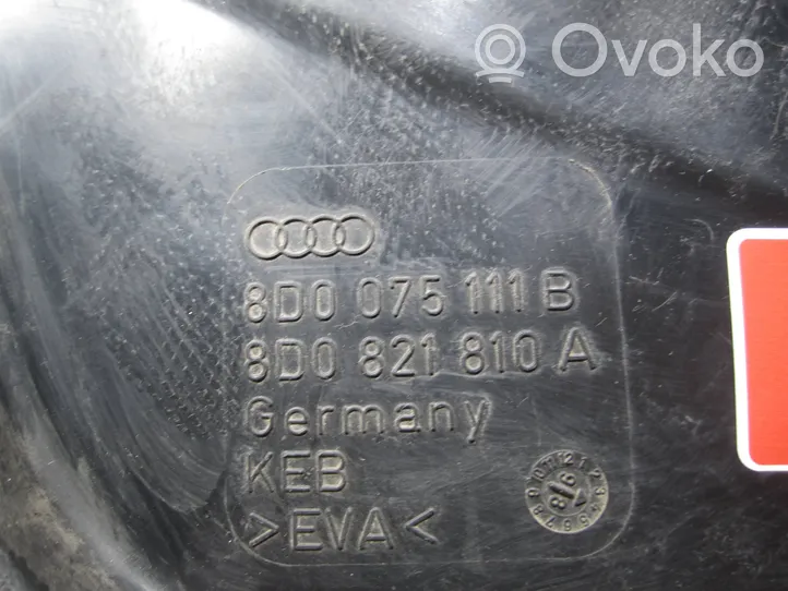 Audi A4 S4 B5 8D Garde-boue avant 8D0075111B