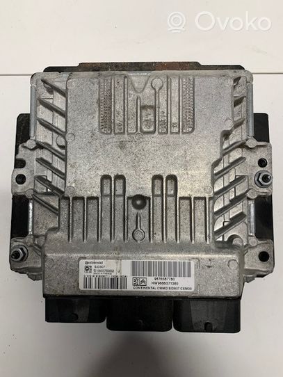 Peugeot 5008 Komputer / Sterownik ECU silnika HW9666571380