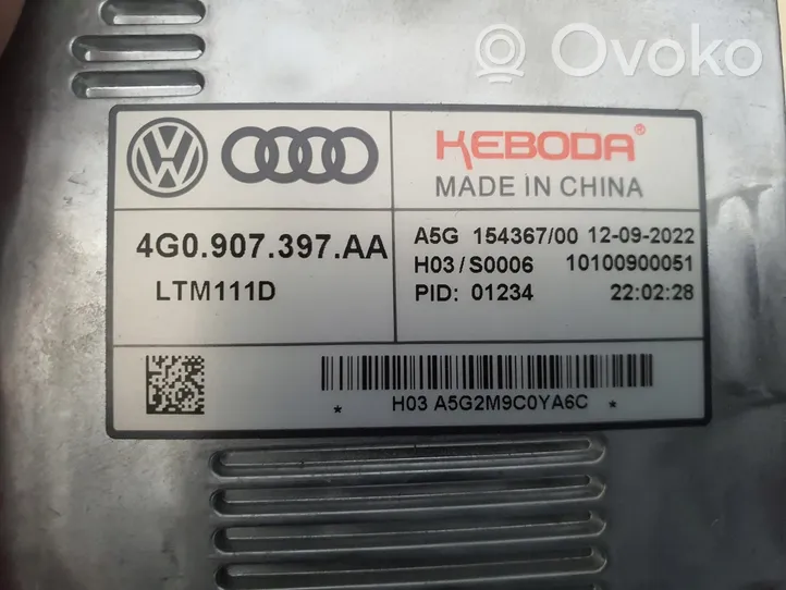 Volkswagen Golf VII Jännitteenmuunnin/muuntimen moduuli 4G0907397AA