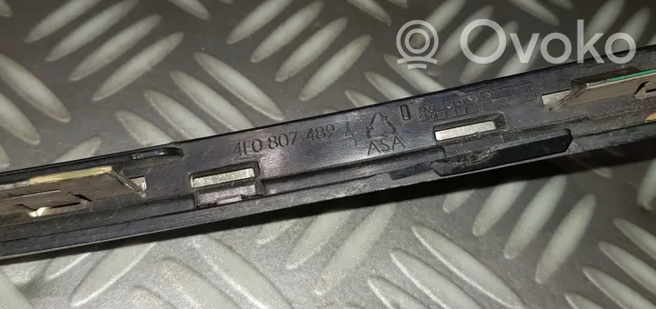 Audi A6 S6 C6 4F Modanatura separatore del paraurti anteriore 4F0807489