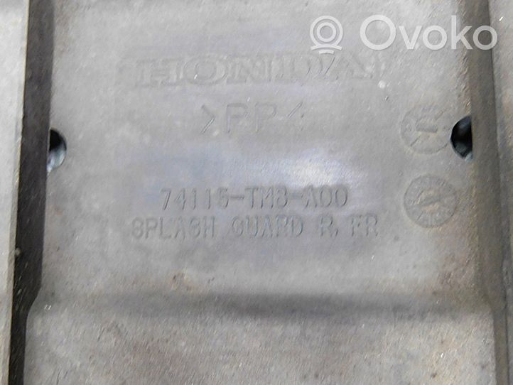 Honda Insight Protezione anti spruzzi/sottoscocca del motore 74111TM8A00