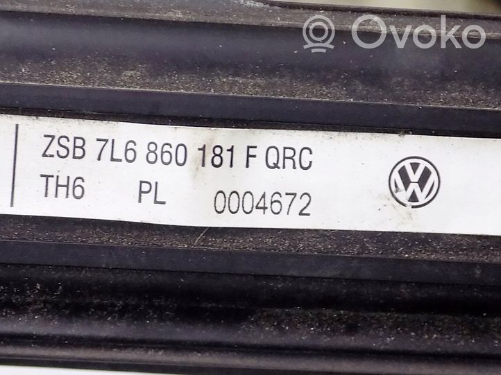 Volkswagen Touareg I Išilginiai stogo strypai "ragai" 7L6860181F