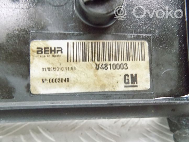 Opel Meriva B Chłodnica / Komplet V4810003