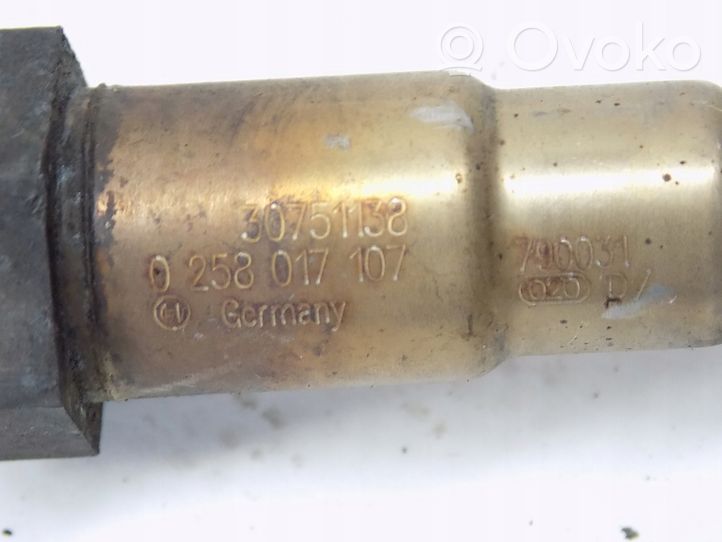 Volvo C30 Sensore della sonda Lambda 30751138