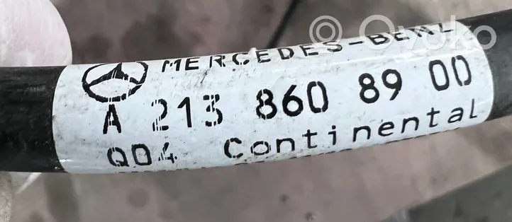 Mercedes-Benz E W213 Lukturu mazgāšanas šķidruma trubiņa (-as) A2138608900