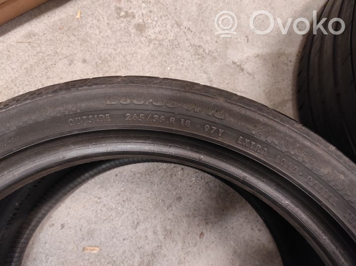 BMW 5 E39 R18 summer tire 