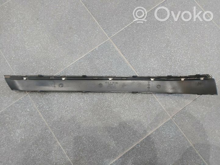 BMW 7 E65 E66 Moulure de pare-chocs avant 51117142197