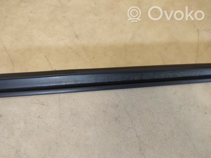 BMW X5 E70 Rivestimento modanatura del vetro della portiera anteriore 51767225271