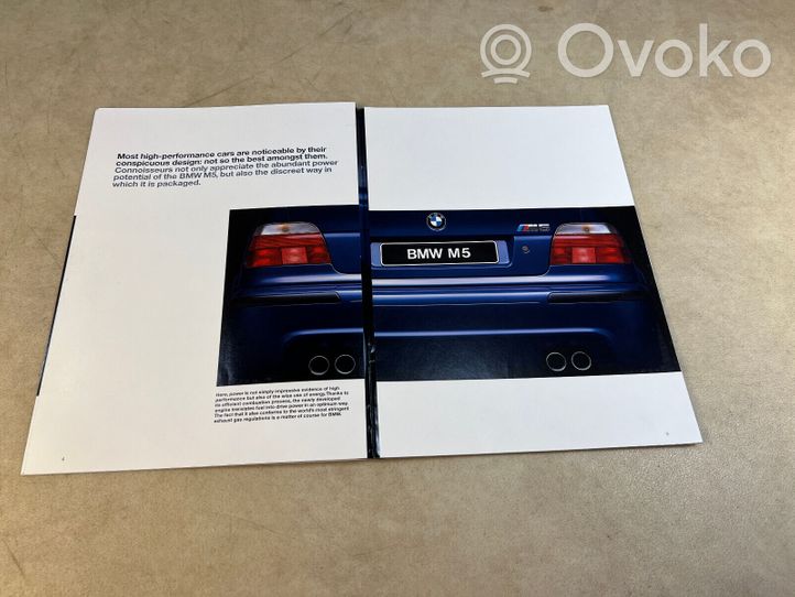 BMW 5 E39 Libretto di servizio dei proprietari 