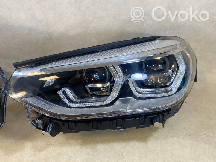 BMW X3 G01 Priekinių žibintų komplektas 63117466119