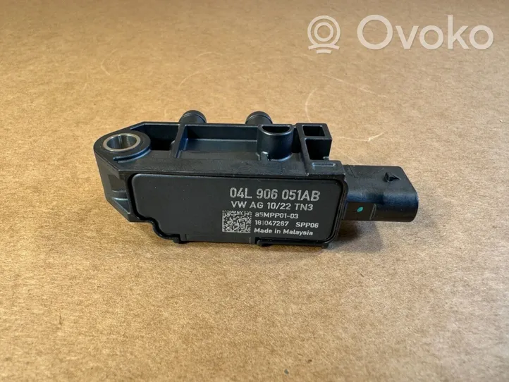 Volkswagen Polo VI AW Sensore di pressione dei gas di scarico 04L906051AB