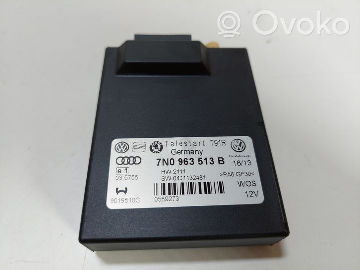 Audi Q7 4L Unidad de control/módulo calefacción auxiliar 7N0963513B