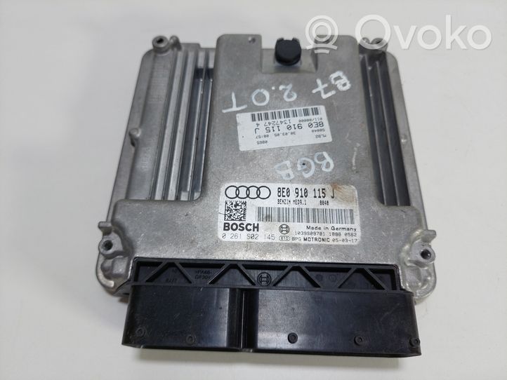 Audi A4 S4 B7 8E 8H Centralina/modulo del motore 8E0910115J