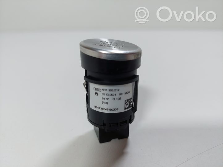 Audi A8 S8 D4 4H Engine start stop button switch 4H1905217