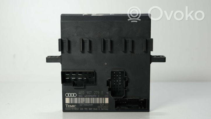 Audi A8 S8 D3 4E Mukavuusmoduuli 4E0907279E