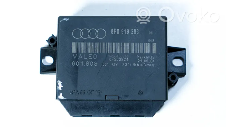 Audi A3 S3 8P Unité de commande, module PDC aide au stationnement 8P0919283