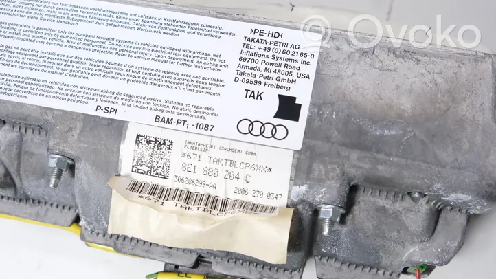 Audi A4 S4 B7 8E 8H Matkustajan turvatyyny 8E1880204C