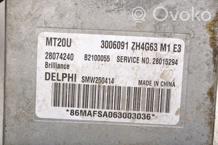 Brilliance BS6 Centralina/modulo del motore 3006091ZH4G63