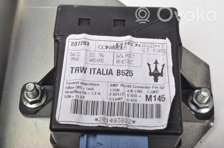 Maserati Ghibli Autres relais 28121214-4B A0014992 