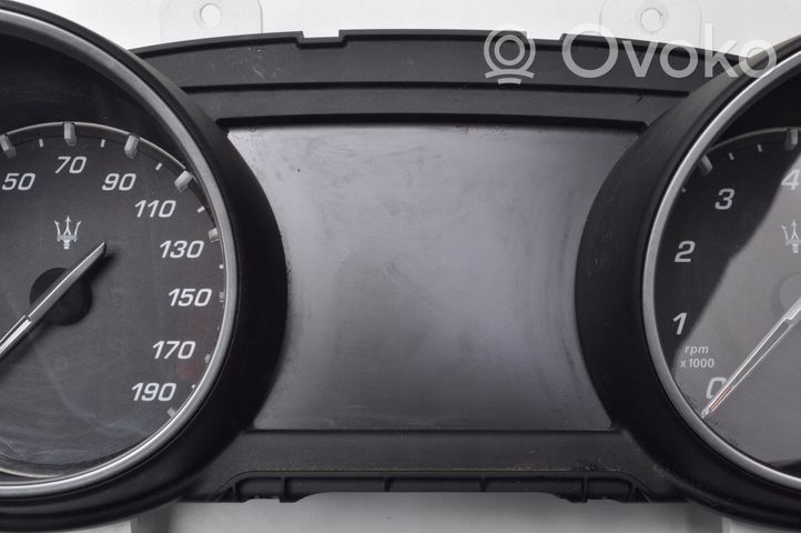 Maserati Levante Geschwindigkeitsmesser Cockpit 503018860112  670105581