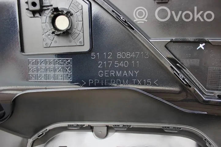 BMW 5 G60 Moulure inférieure de pare-chocs arrière 51128084713