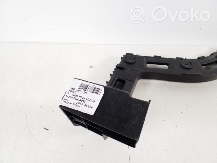 Volkswagen Sharan Staffa di rinforzo montaggio del paraurti posteriore 7N0807393A