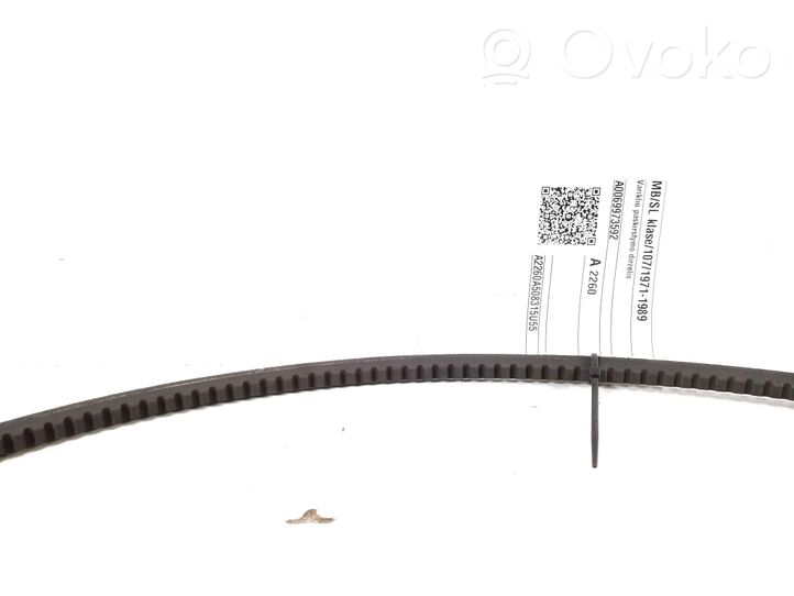 Mercedes-Benz SL R107 Timing belt A0069973592