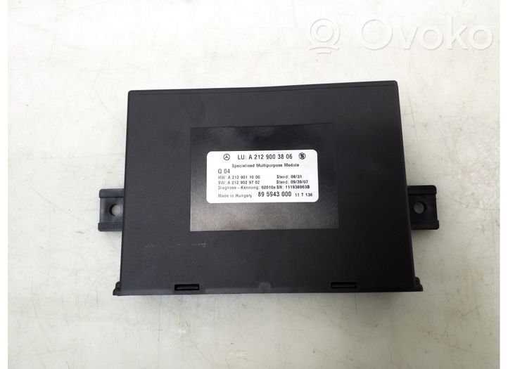 Mercedes-Benz E W212 Module confort A2129003806