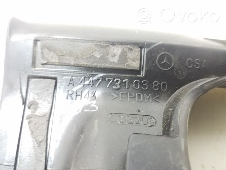 Mercedes-Benz Vito Viano W447 Guarnizione in gomma portiera posteriore (sulla carrozzeria) A4477310380