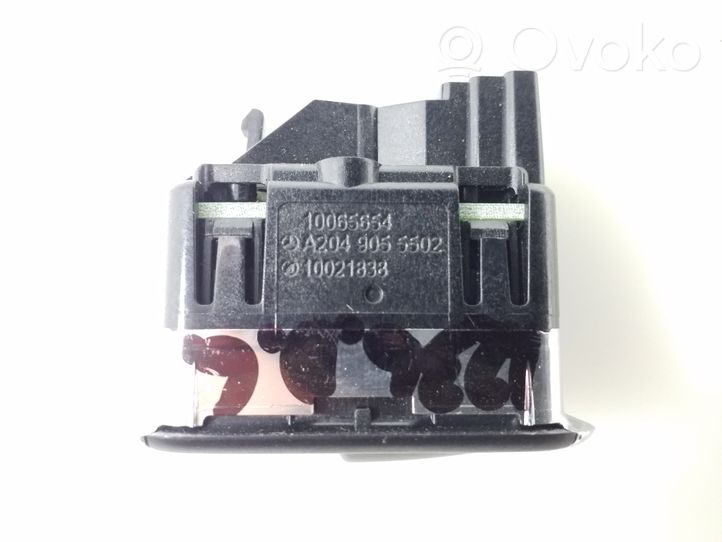 Mercedes-Benz GLK (X204) Interruptor del elevalunas eléctrico A2049055502