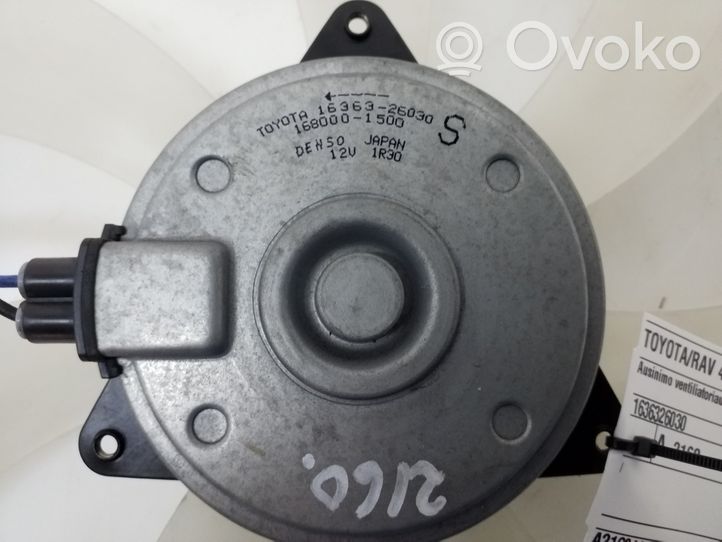 Toyota RAV 4 (XA40) Convogliatore ventilatore raffreddamento del radiatore 1636326030