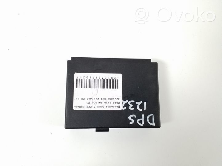 Mercedes-Benz S W220 Módulo de control Gateway A2115403545