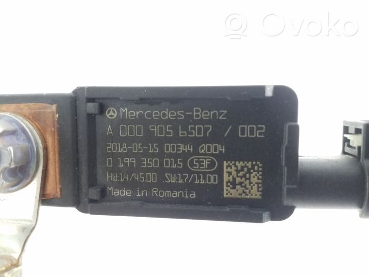 Mercedes-Benz E W213 Câble négatif masse batterie A0009056507