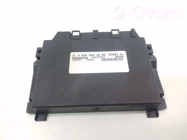 Mercedes-Benz E W210 Module de contrôle de boîte de vitesses ECU A0255451232