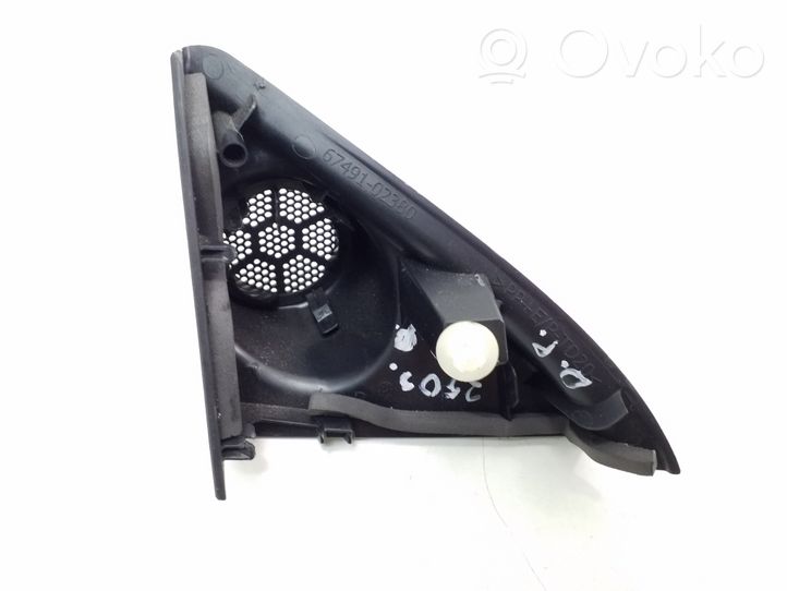 Toyota Auris E180 Altro elemento di rivestimento della portiera anteriore 6749102380