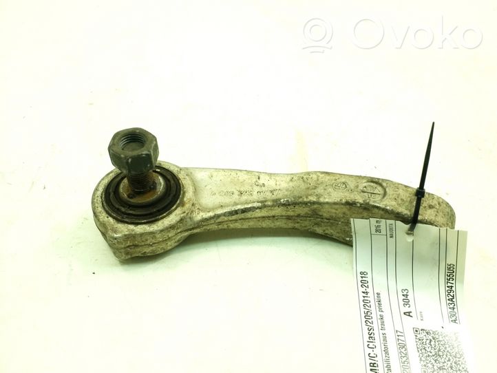 Mercedes-Benz C W205 Priekinė stabilizatoriaus traukė A2053230717