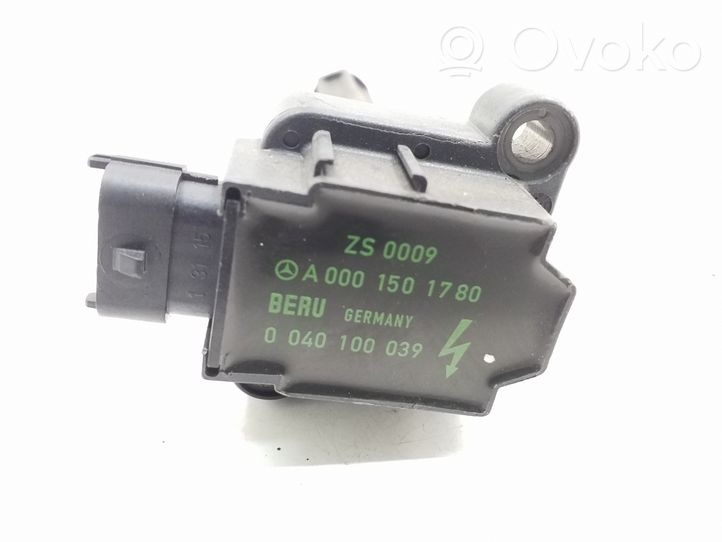 Mercedes-Benz CLK A208 C208 Bobine d'allumage haute tension A0001501780