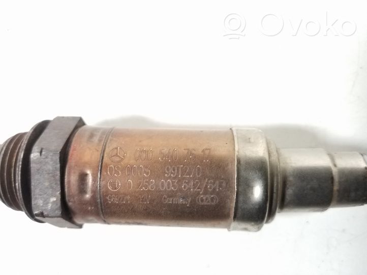 Mercedes-Benz S W220 Sonde lambda A0005407617