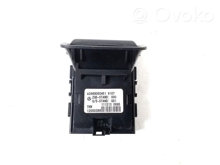 Mercedes-Benz B W246 W242 Rankinio mechanizmas (salone) A2469050451