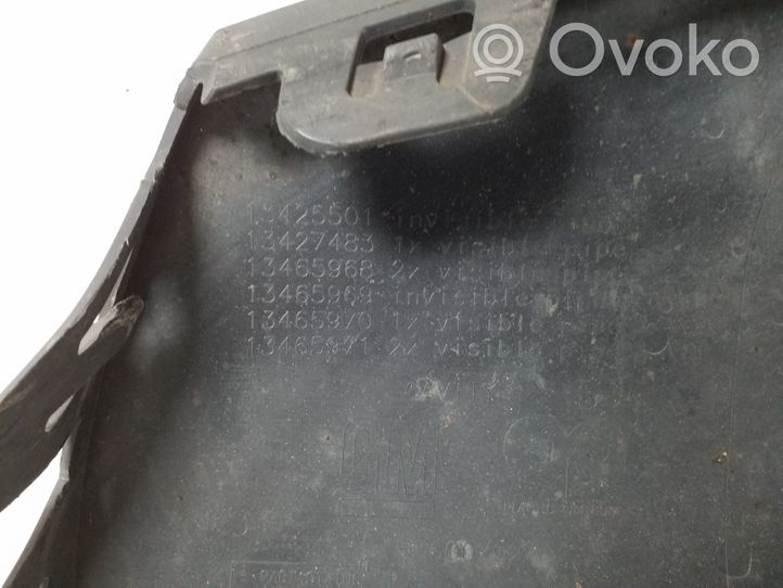 Opel Astra J Rear bumper lower part trim 13425501