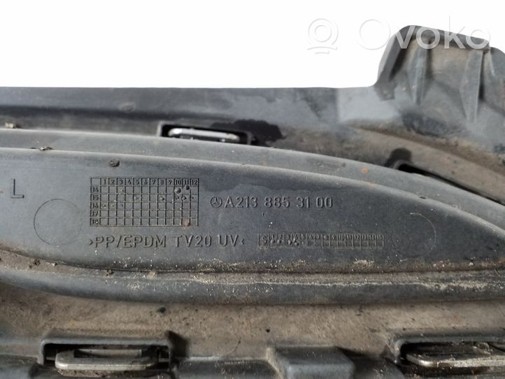 Mercedes-Benz E W213 Évent de pression de quart de panneau A2138853100