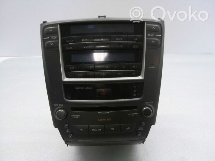 Lexus IS 220D-250-350 Panel / Radioodtwarzacz CD/DVD/GPS 8612053370