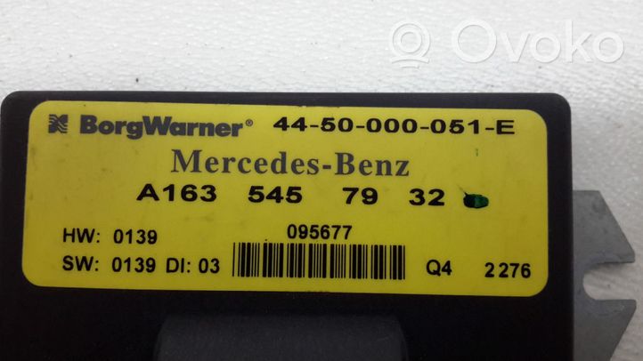 Mercedes-Benz ML W163 Autres relais A1635457932