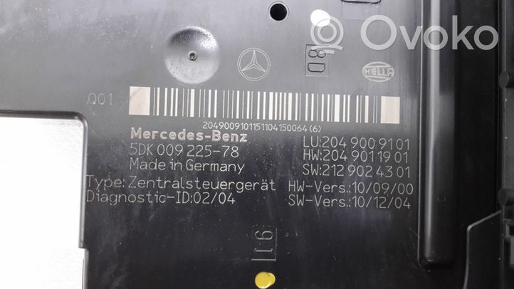 Mercedes-Benz GLK (X204) Sulakemoduuli A2049009101