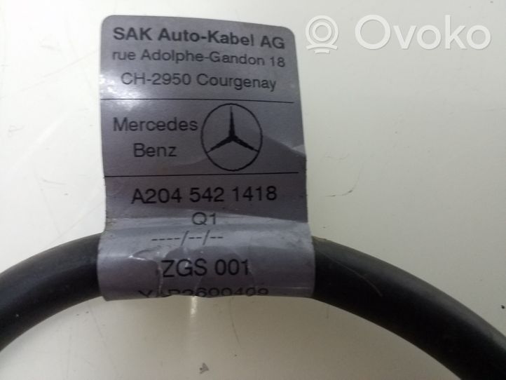 Mercedes-Benz E W212 Maakaapeli, akku A2045421418