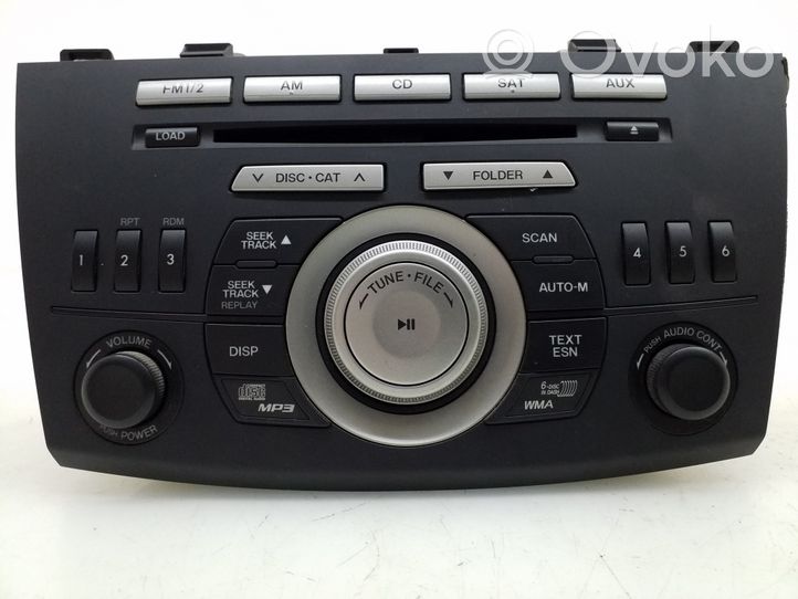 Mazda 3 II Unité principale radio / CD / DVD / GPS BBM766ARX