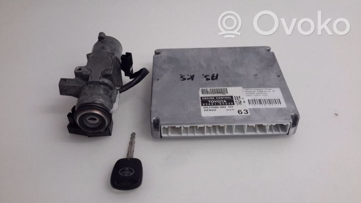 Toyota Avensis T250 Kit centralina motore ECU e serratura 8966105630