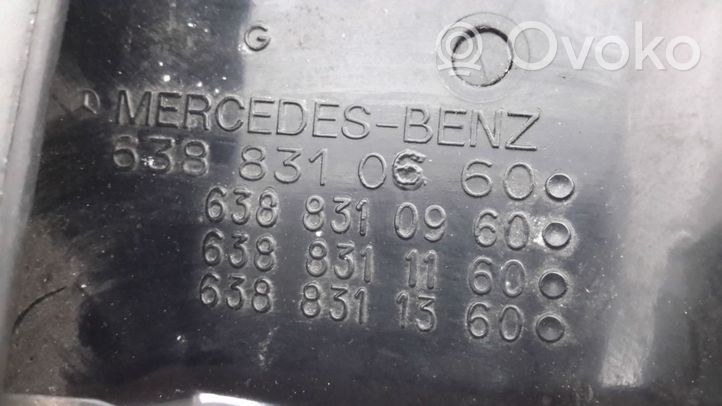 Mercedes-Benz Vito Viano W638 Šoninės oro grotelės A6388310660